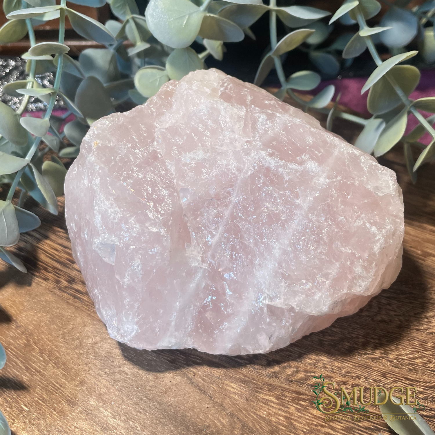 Raw Rose Quartz (Medium)