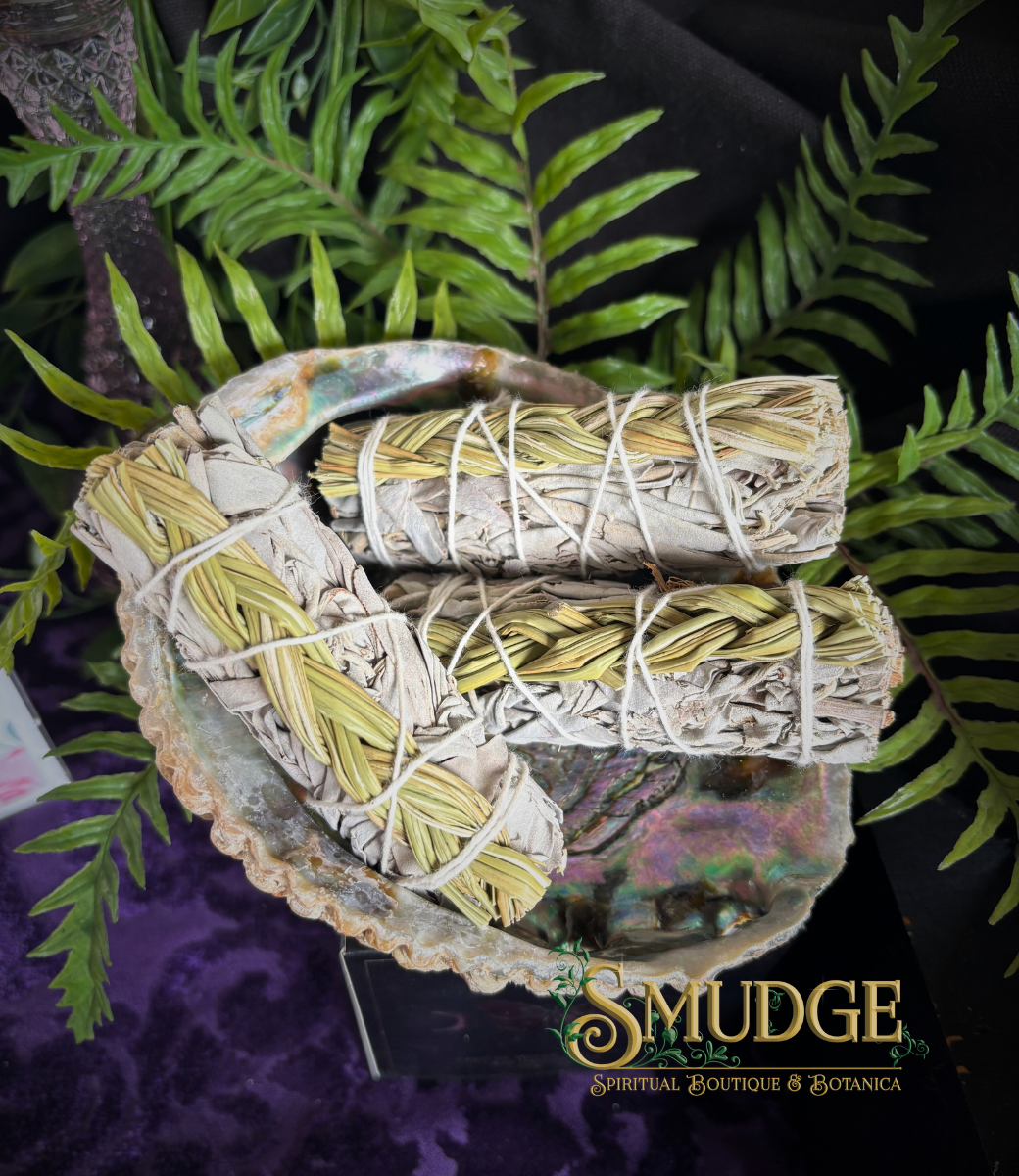 White Sage W/ Sweetgrass