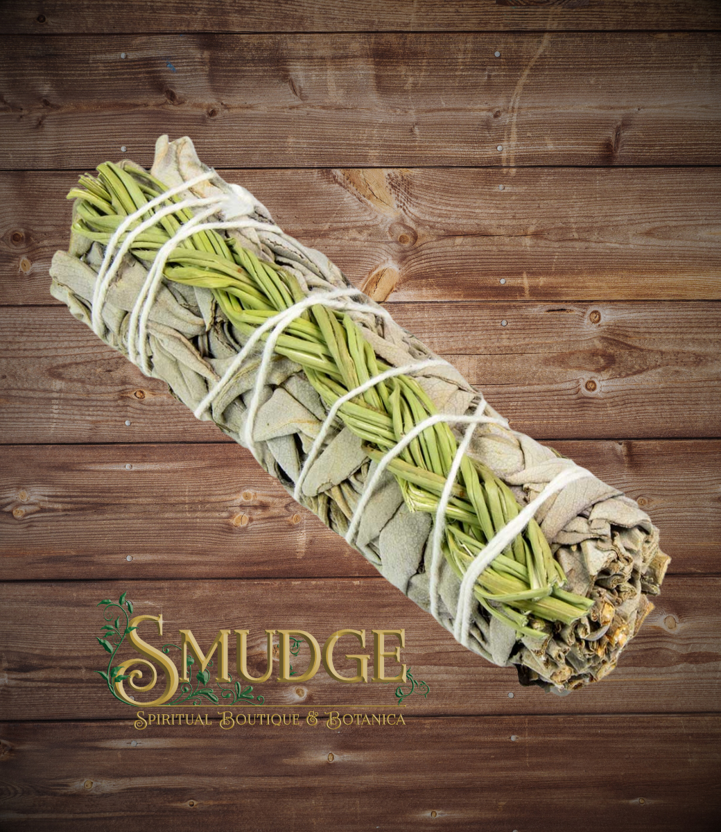 White Sage W/ Sweetgrass