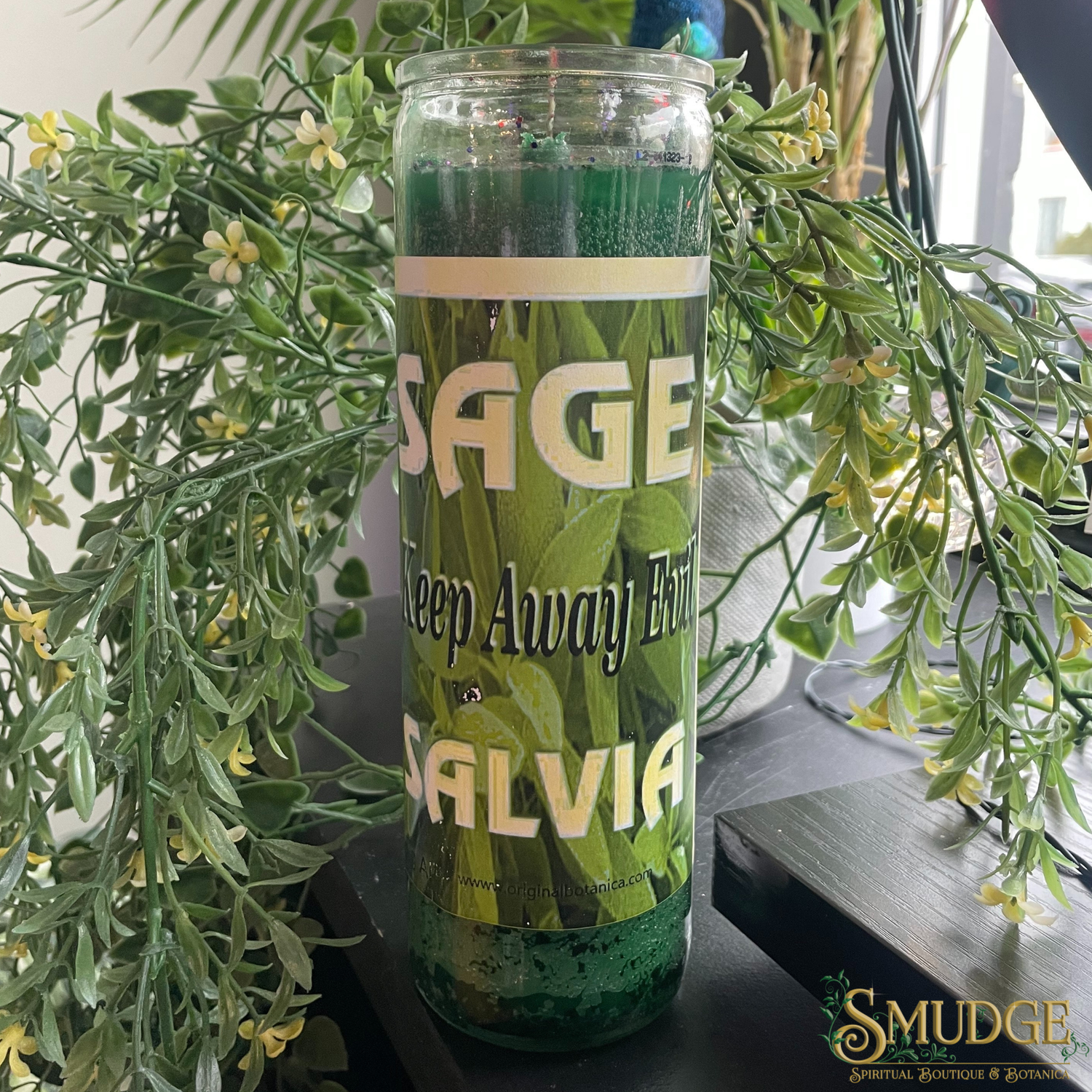 Sage Keep Away Evil Custom Scented Candle