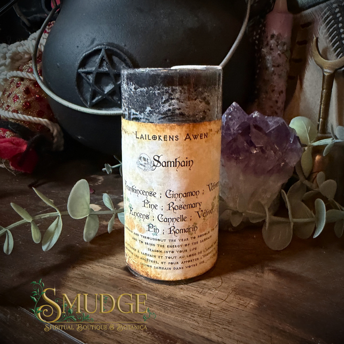 Samhain - Scented Spell Candle