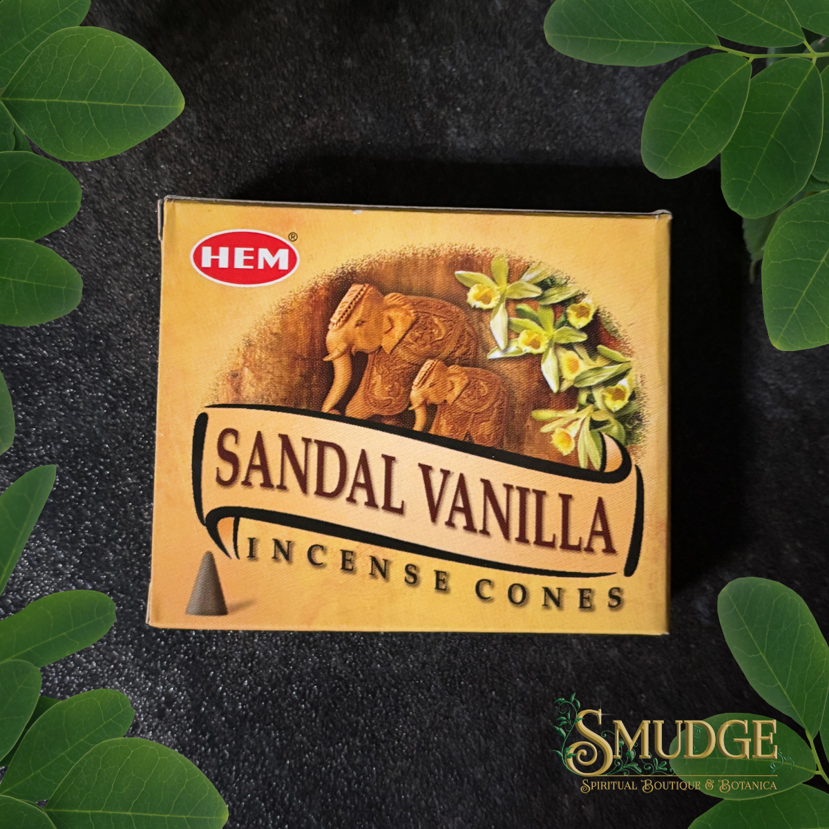 Sandal Vanilla HEM Incense Cones