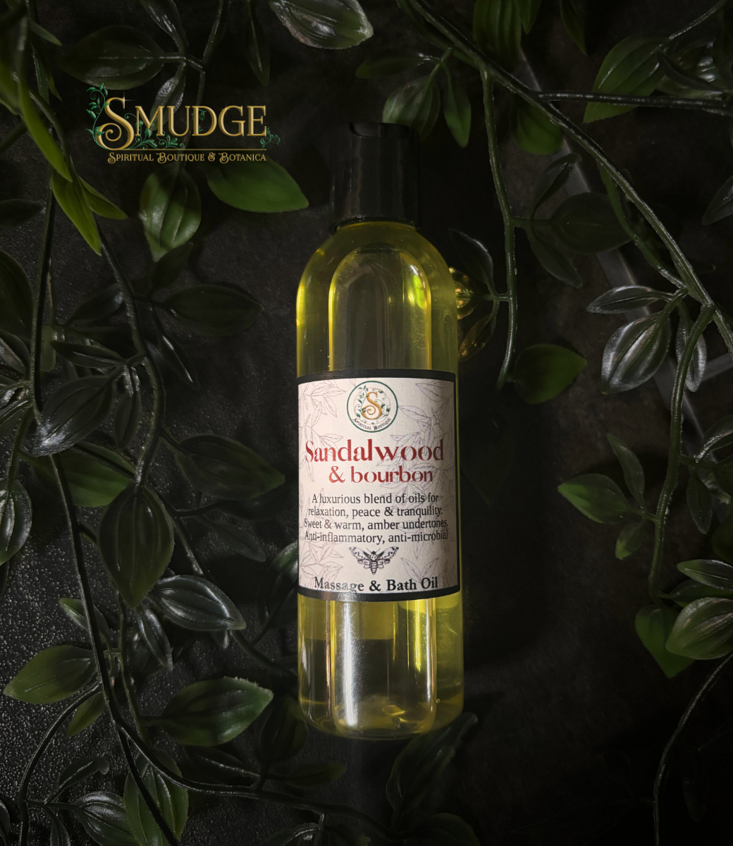 Sandalwood & Bourbon Massage & Bath Oil