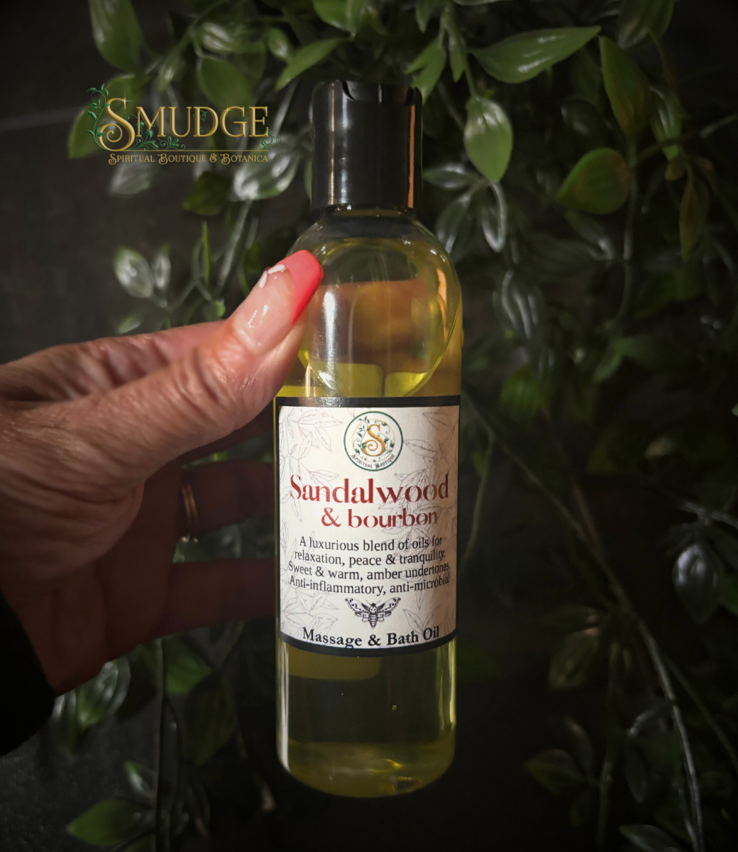 Sandalwood & Bourbon Massage & Bath Oil