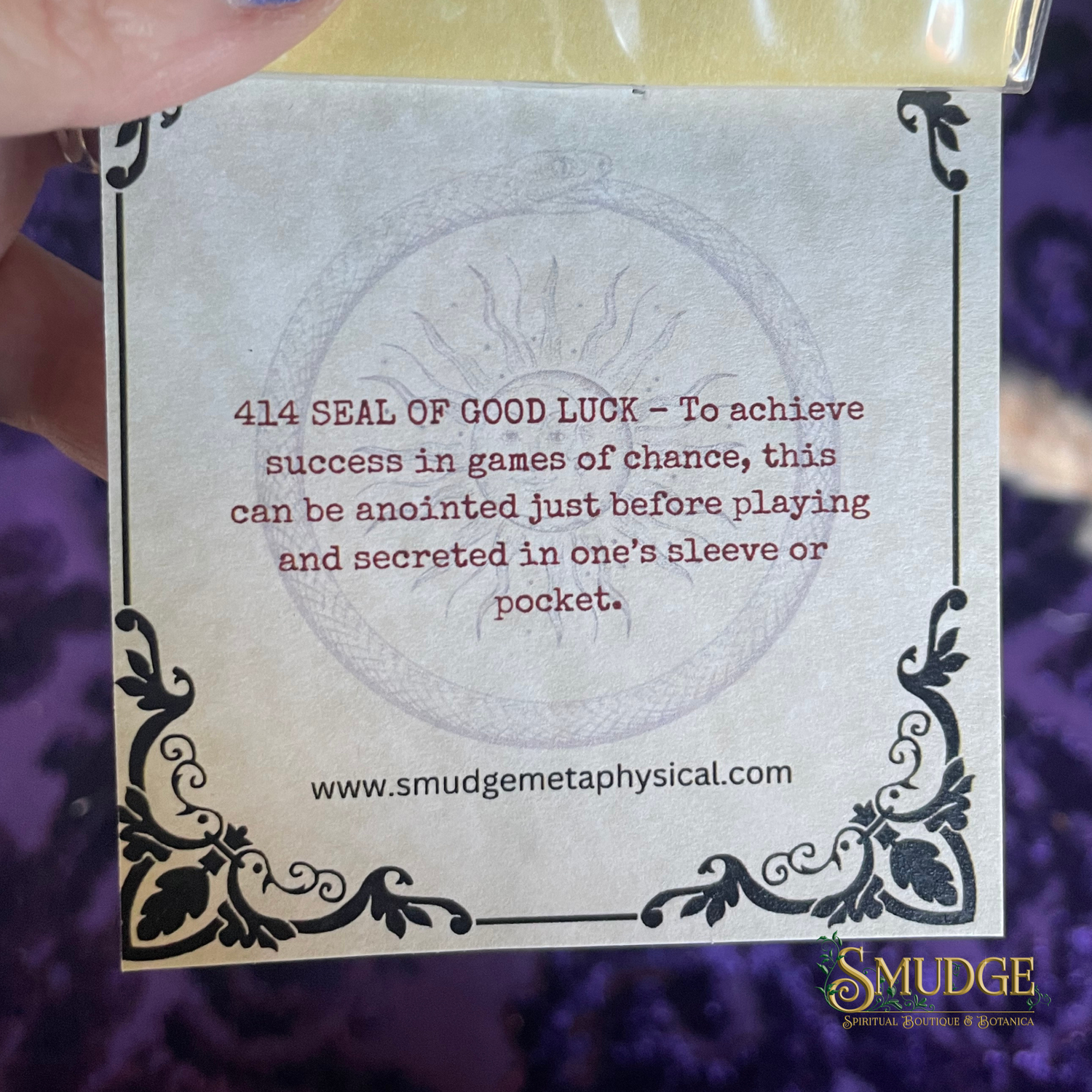 414 Seal of Good Luck