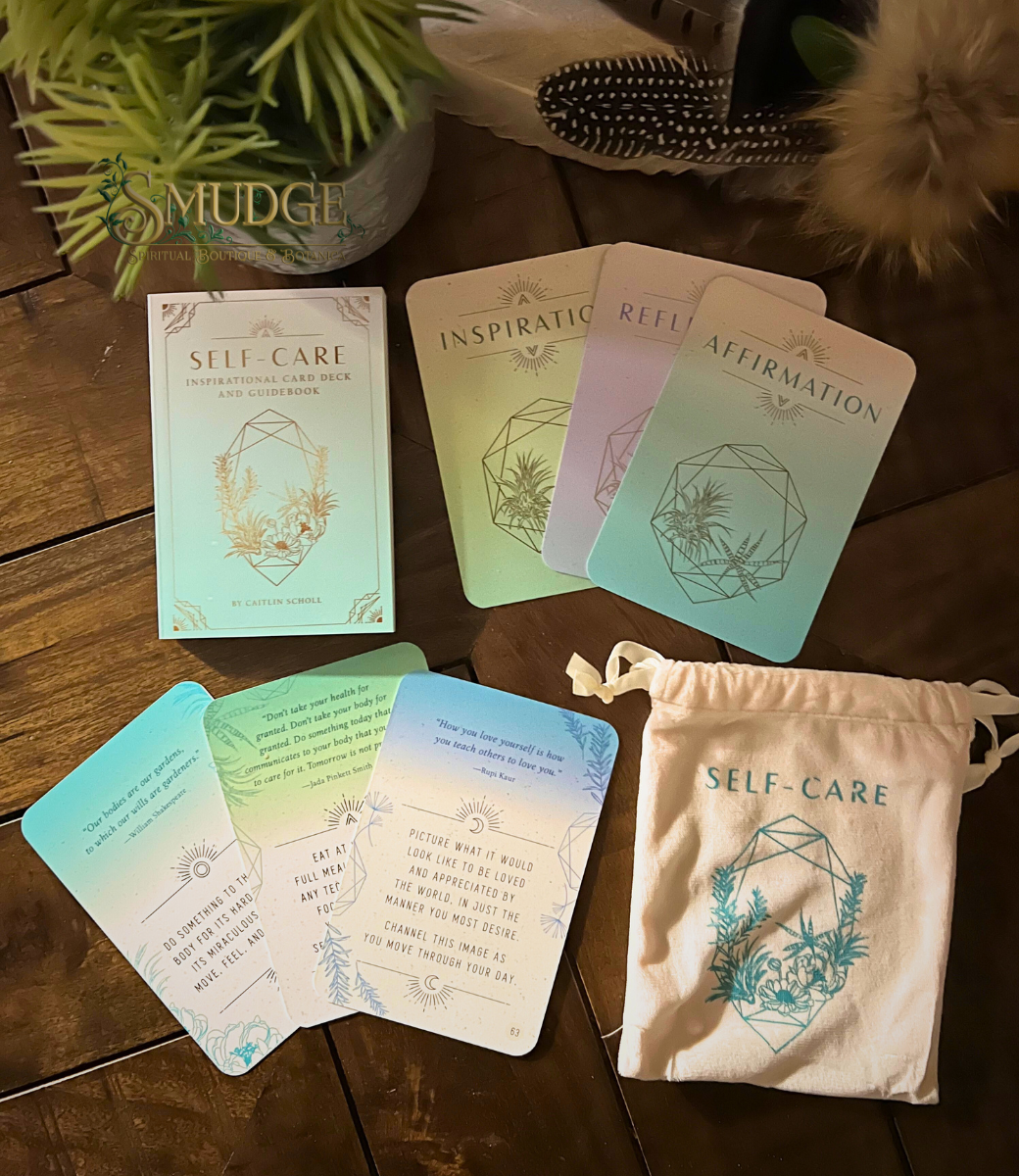 Self-Care: Inspirational Card Deck and Guidebook