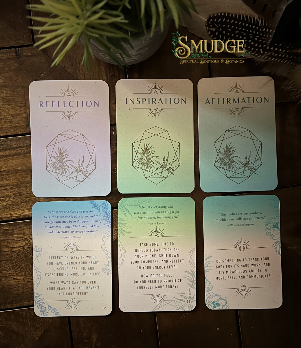 Self-Care: Inspirational Card Deck and Guidebook