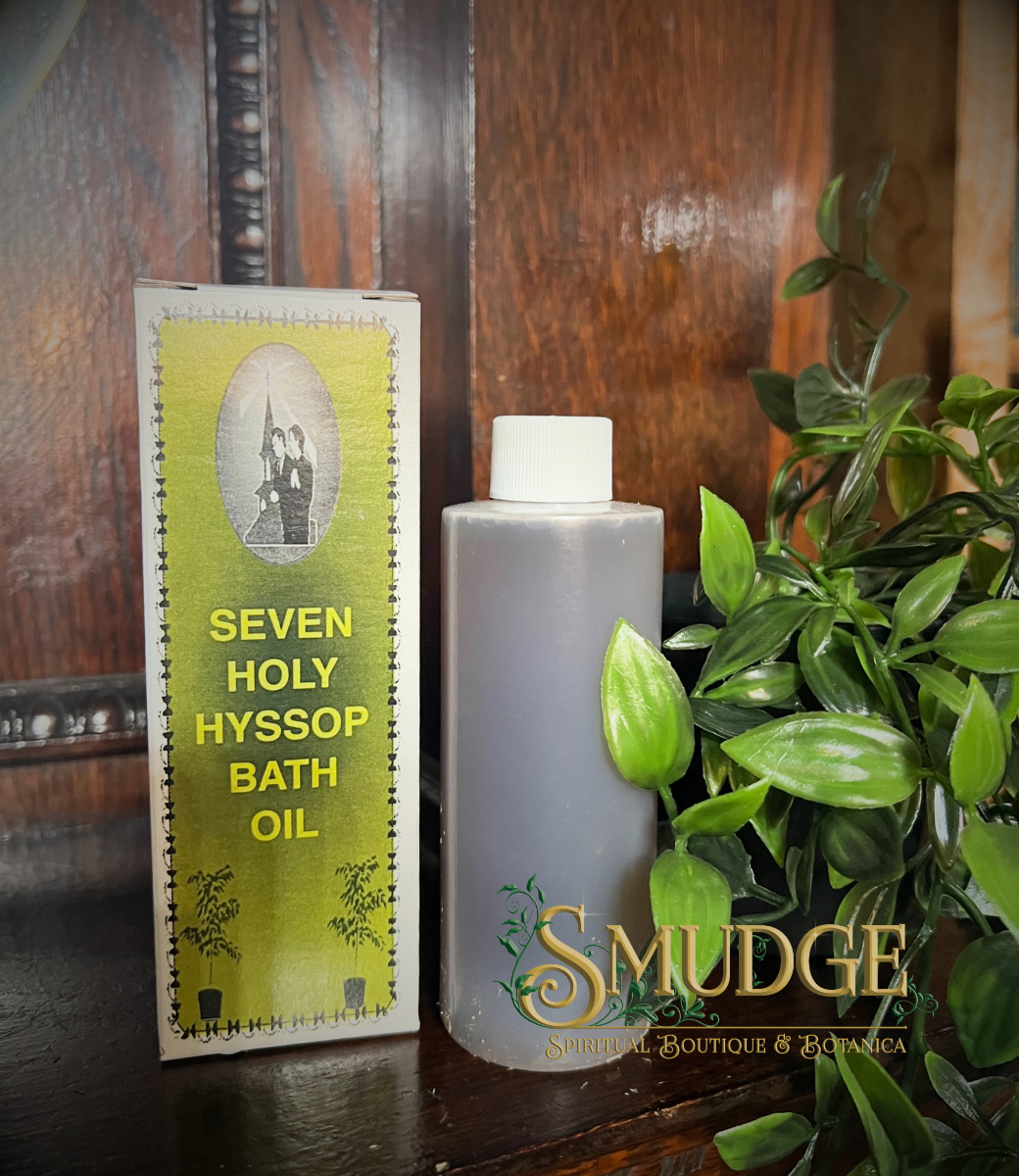 Seven Holy Hyssop Bath Oil 4 oz