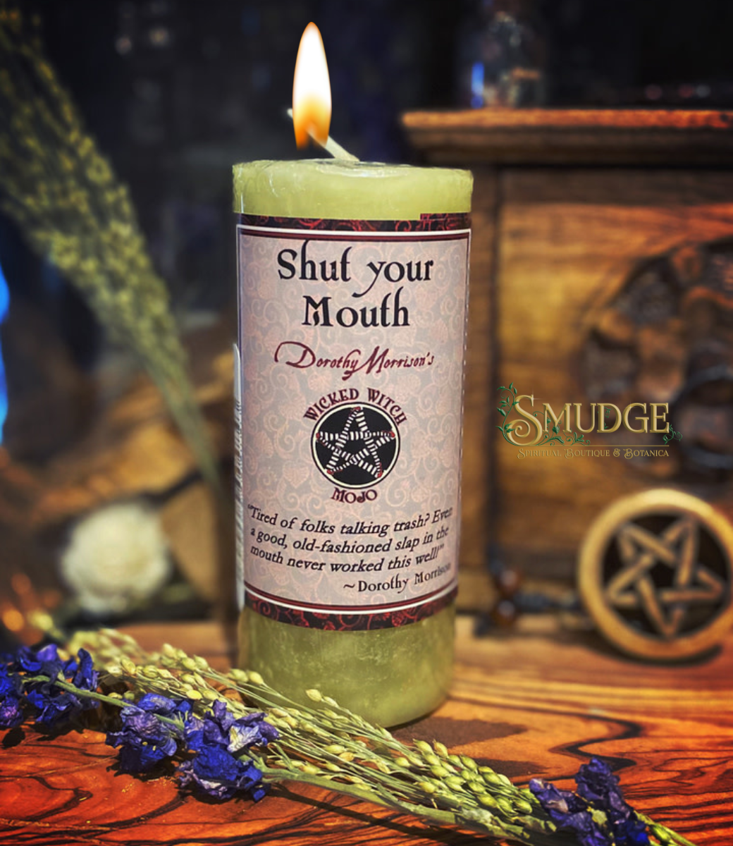 Shut Your Mouth Candle