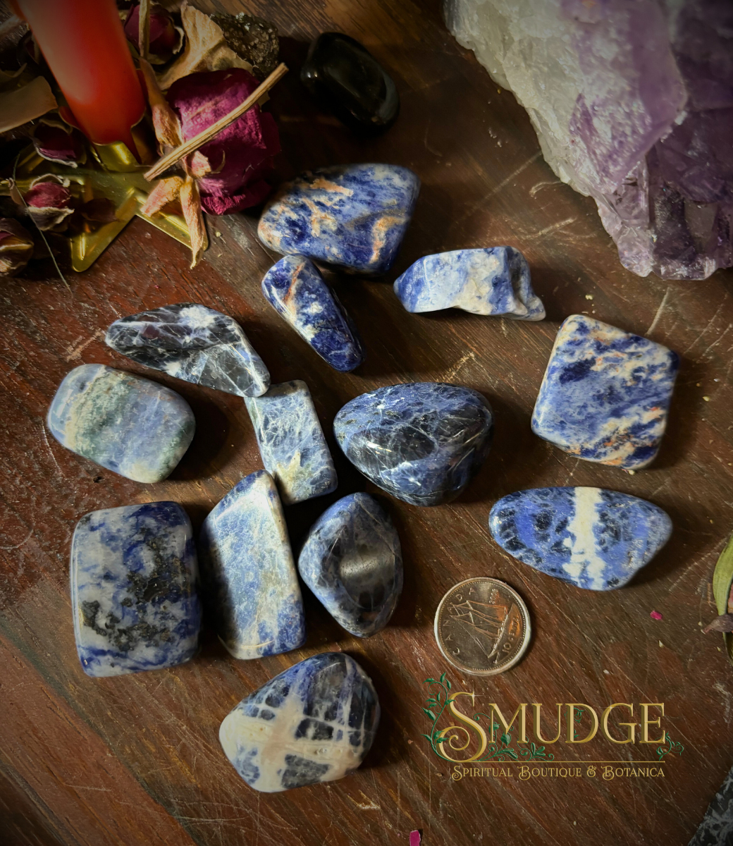 Sodalite Medium-Large tumbled
