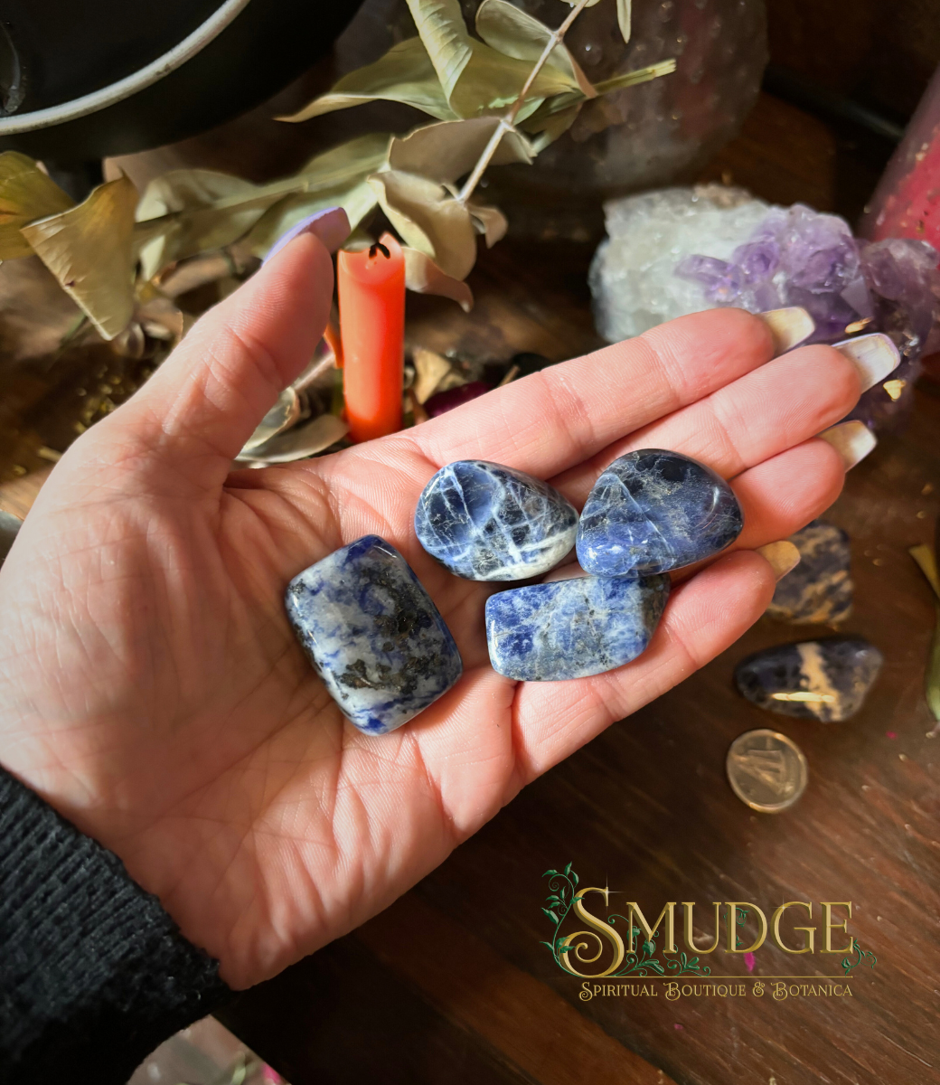 Sodalite Medium-Large tumbled