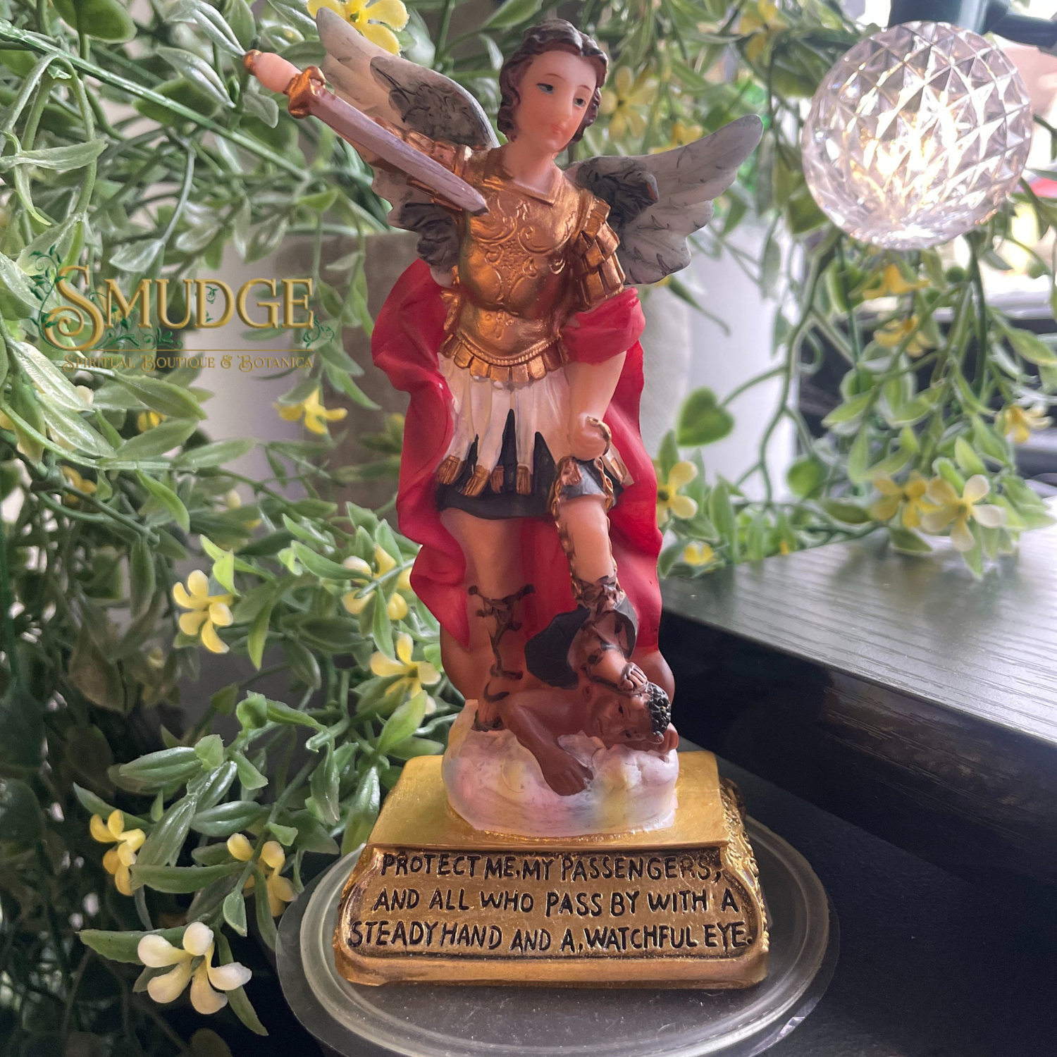 Archangel Michael Car Statue