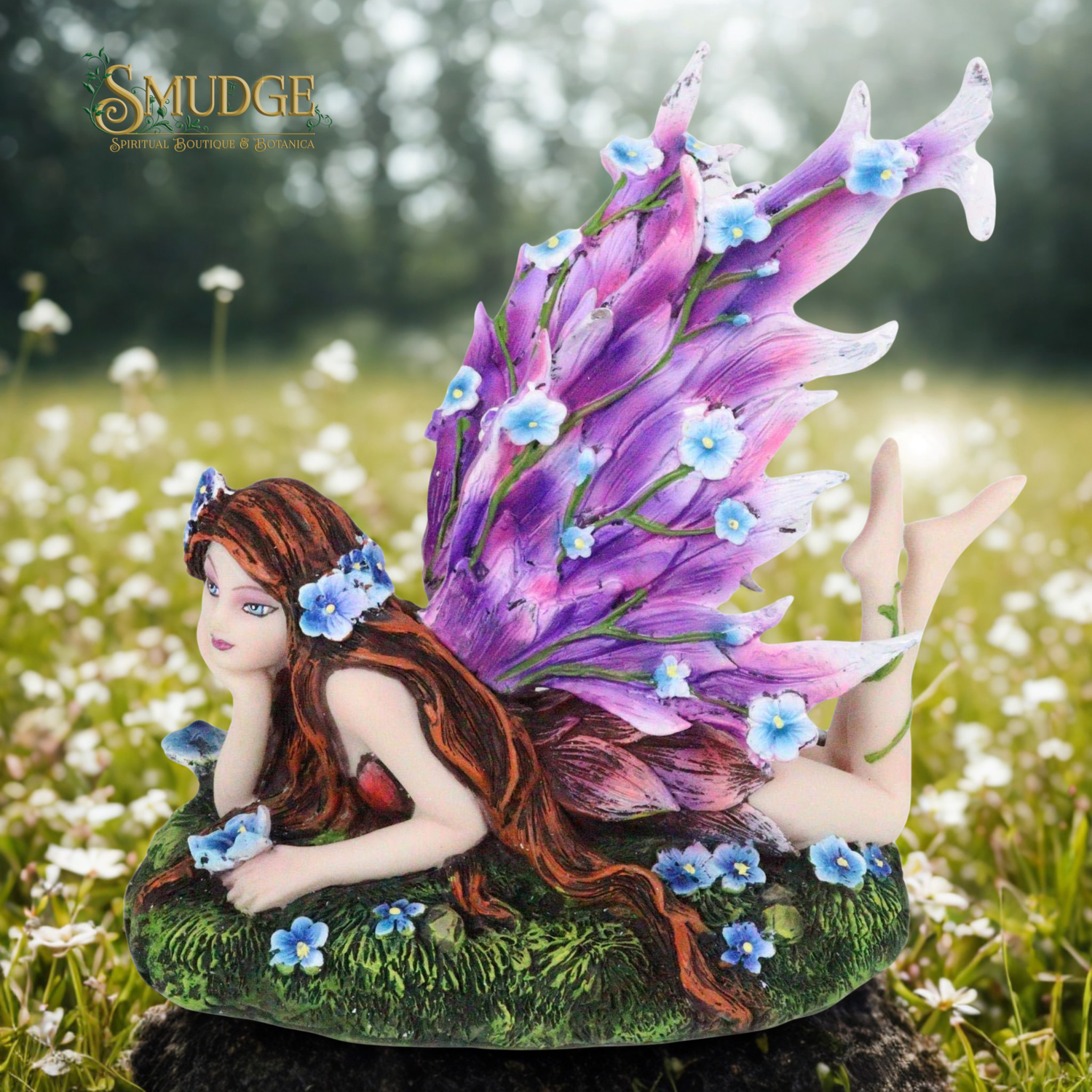 Sunbathing Fairy Statue