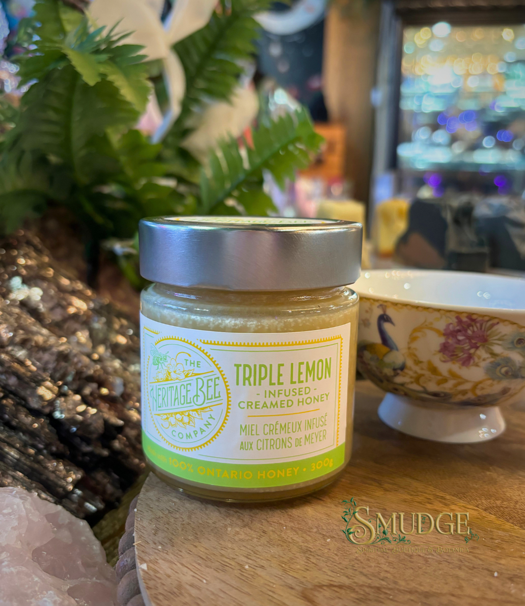 Triple Lemon Creamed Honey