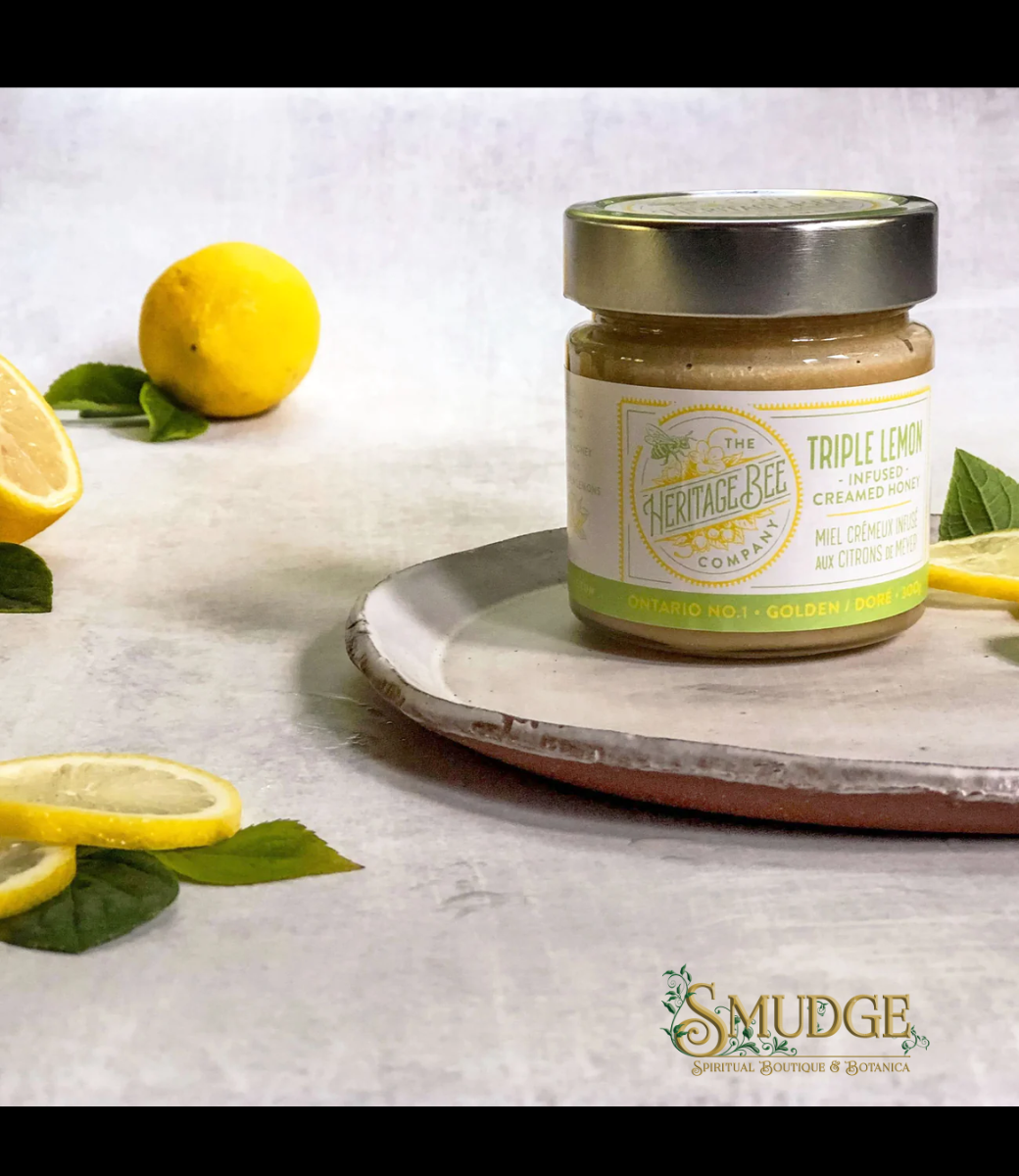 Triple Lemon Creamed Honey