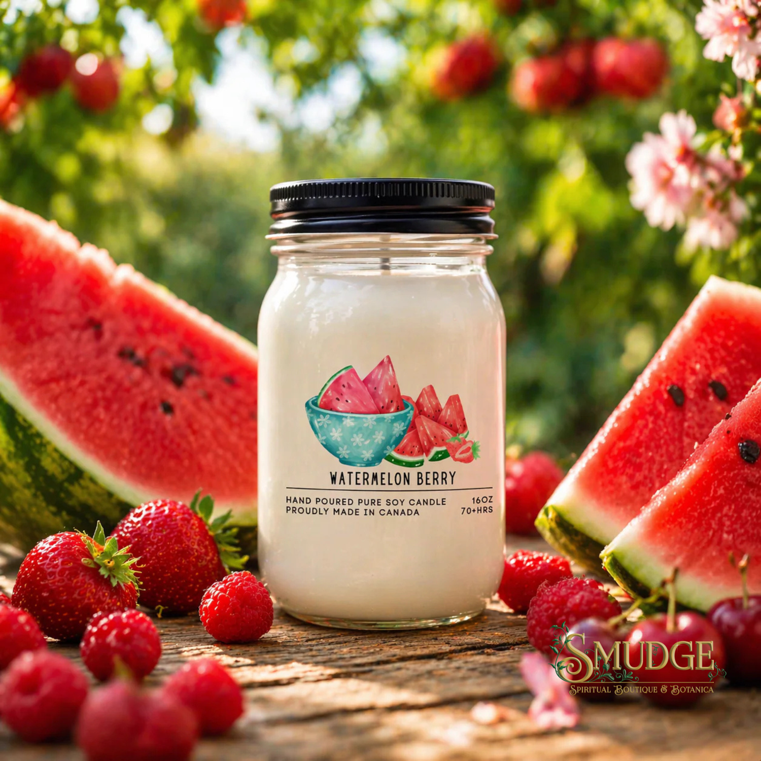 Watermelon Berry 16oz Candle