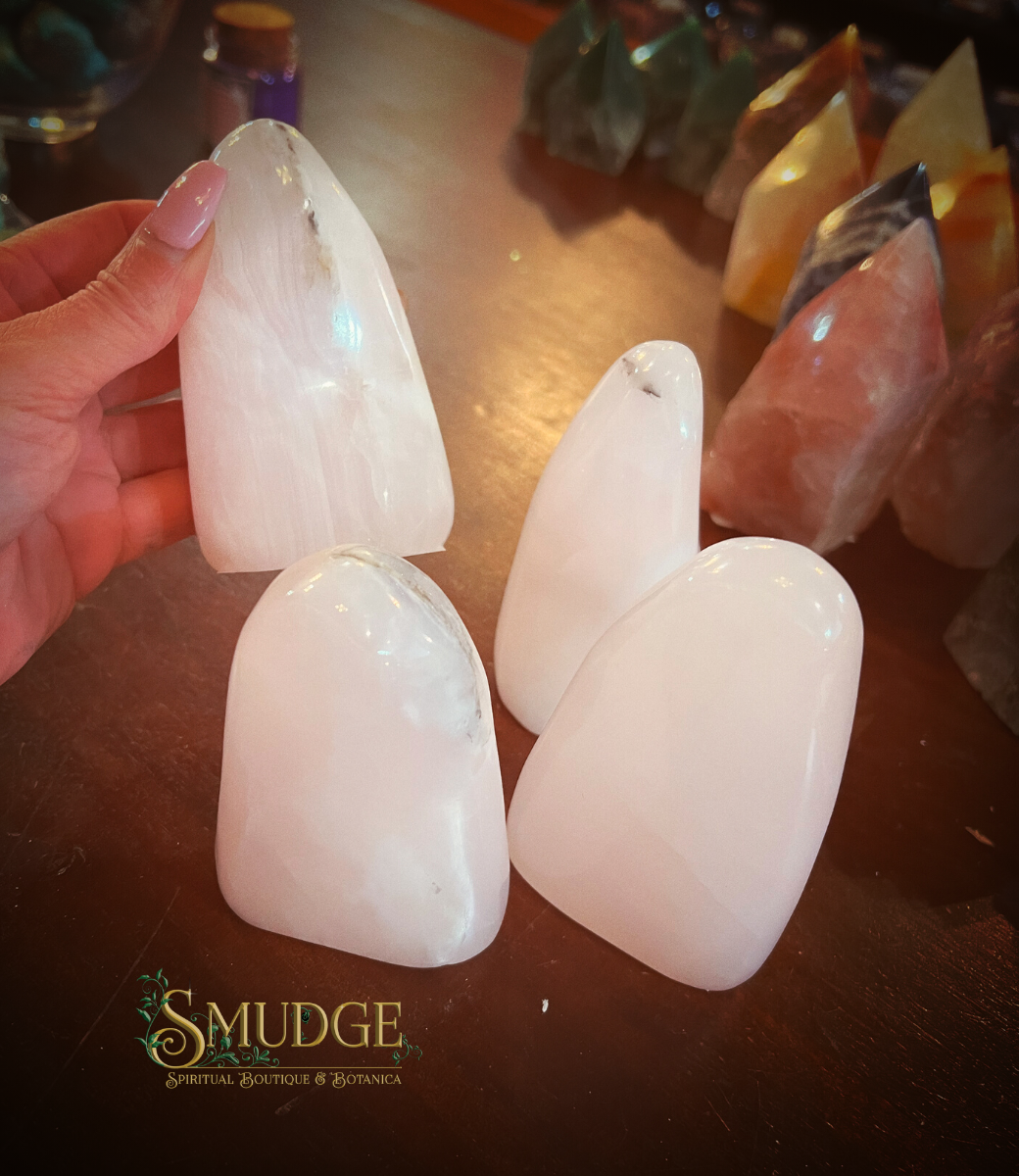 Pink Calcite Natural Free form