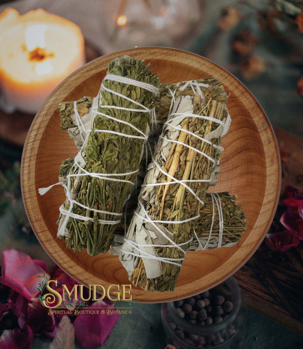 White Sage & Rue (Ruda) 5"