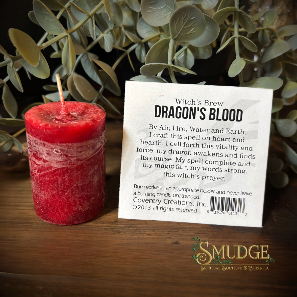 Witch's Brew Dragon's Blood Votive
