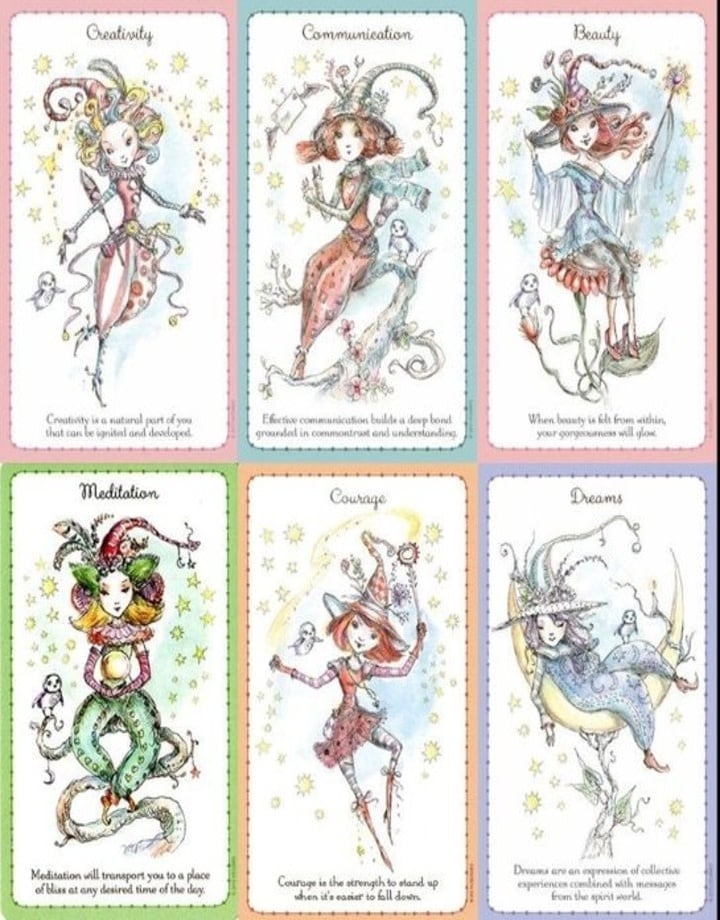 Witchlings Deck & Book Set