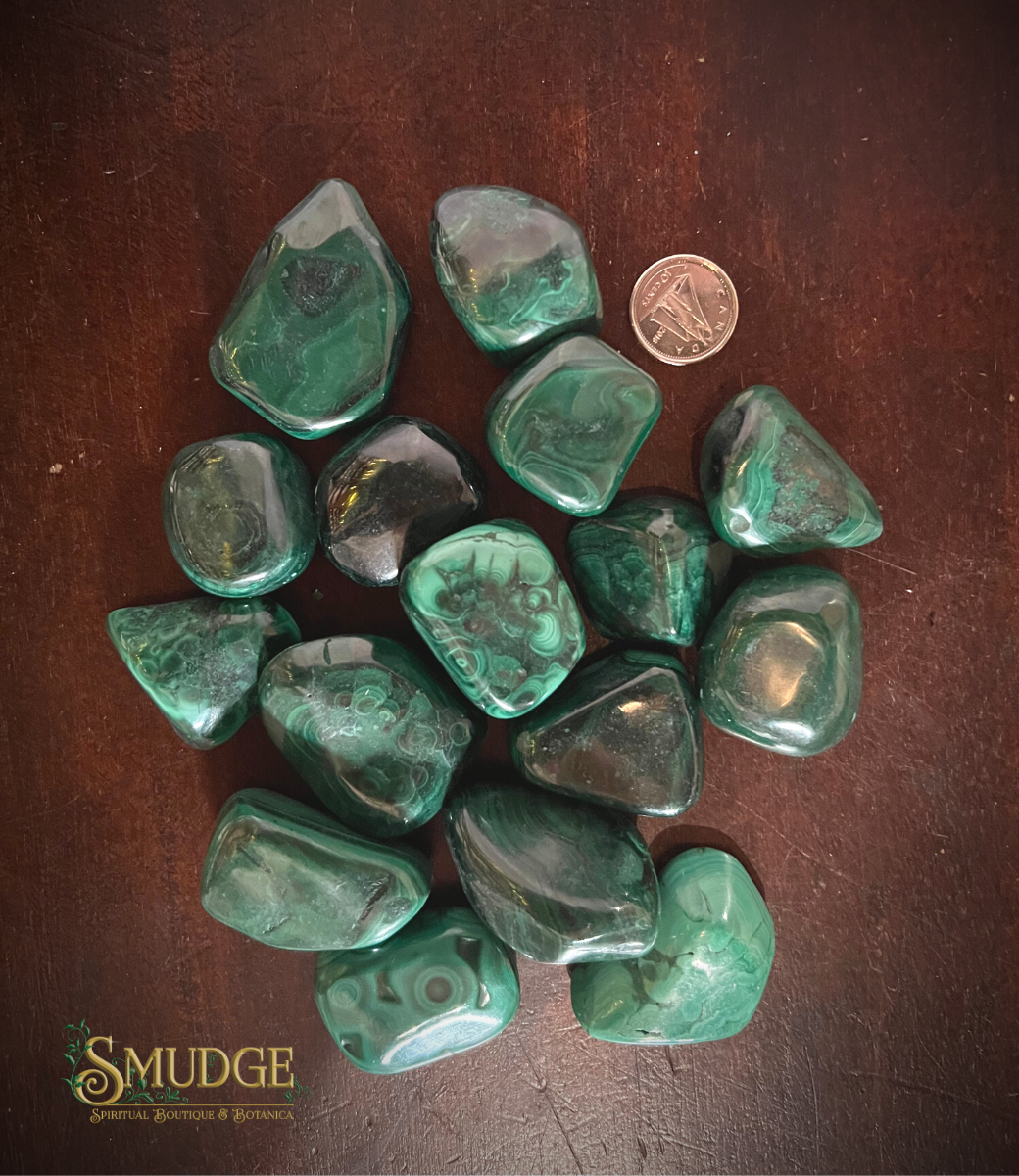 Malachite Tumbled XL