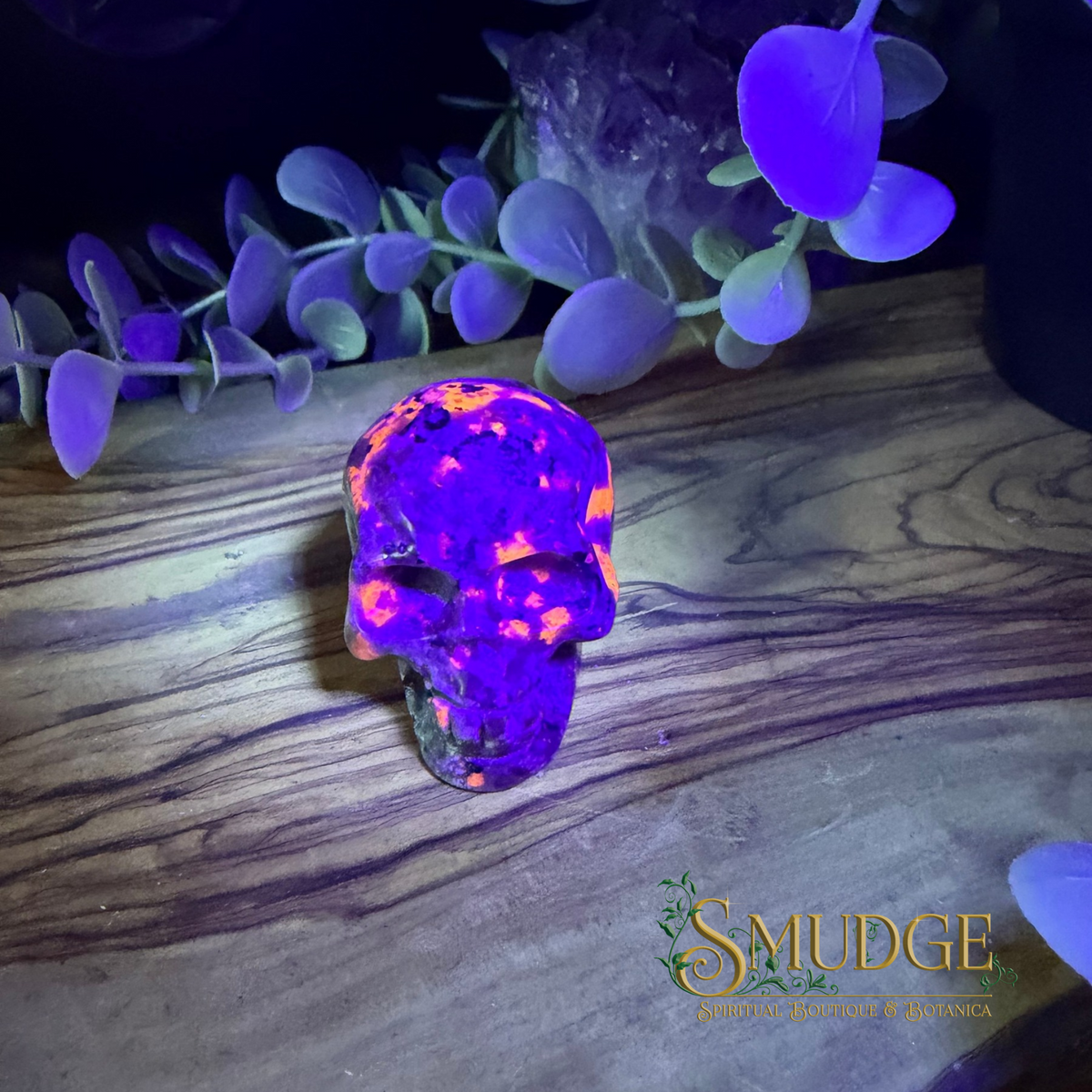 Yooperlite Skull - 2"