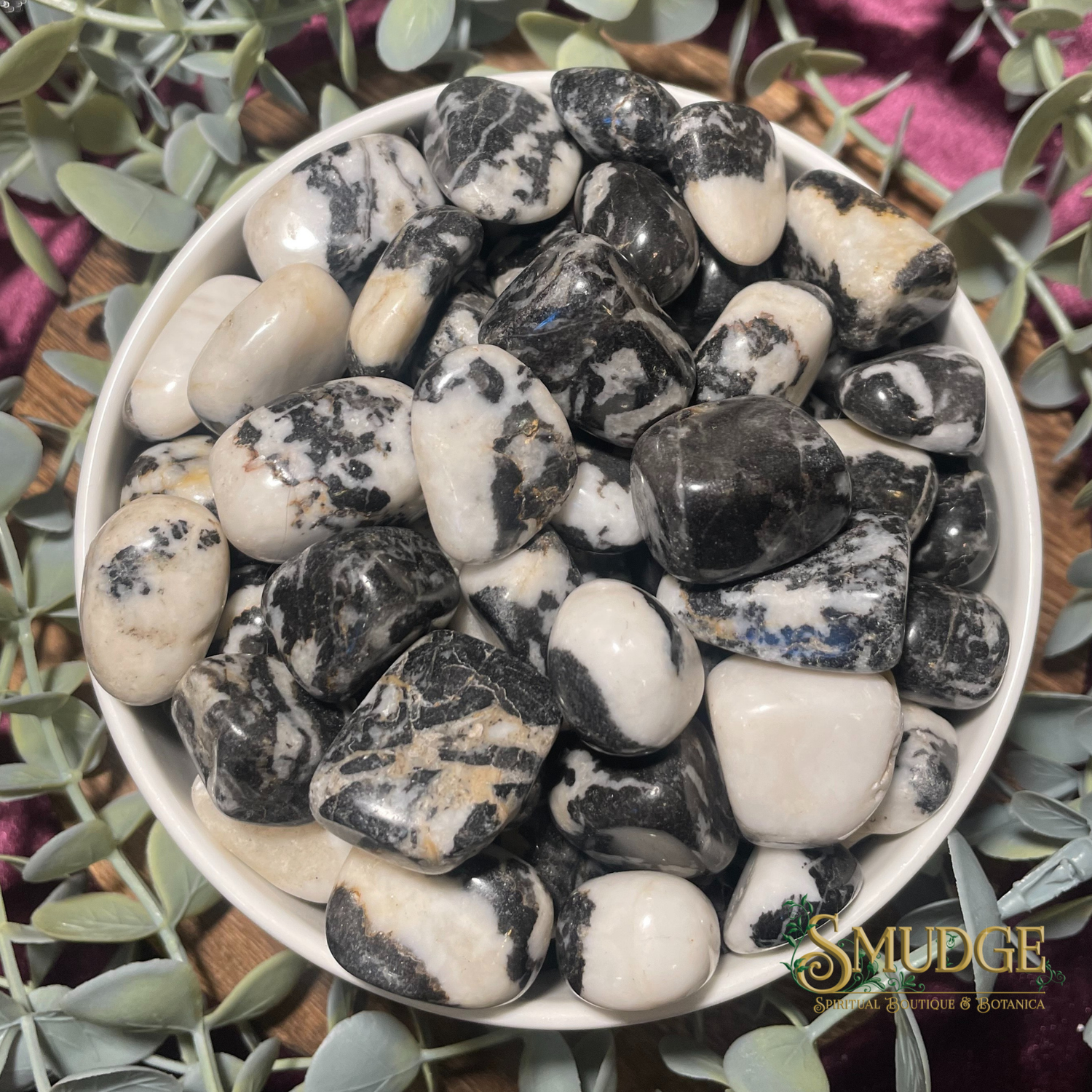 Zebra Jasper Tumbled